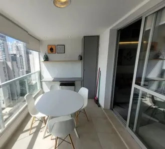Apartamento com 1 Quarto à venda, 37m² no Indianópolis, São Paulo