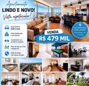 Apartamento com 2 Quartos à venda, 69m² no Santo Antônio, Porto Alegre