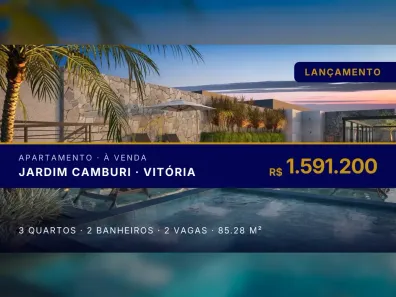 Apartamento com 3 Quartos à venda, 85m² no Jardim Camburi, Vitória