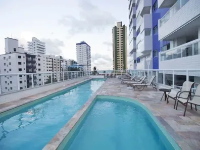 Apartamento com 2 Quartos à venda, 98m² no Guilhermina, Praia Grande