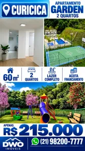Apartamento com 2 Quartos à venda, 60m² no Curicica, Rio de Janeiro