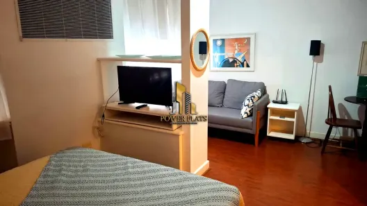 Flat com 1 Quarto para alugar, 35m² no Cerqueira César, São Paulo