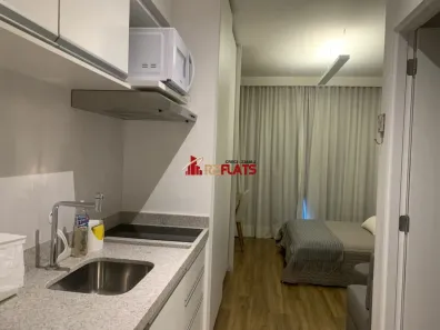 Apartamento com 1 Quarto para alugar, 26m² no Indianópolis, São Paulo