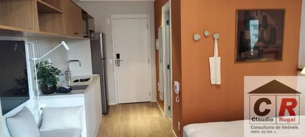 Apartamento com 1 Quarto para alugar, 30m² no Campo Belo, São Paulo