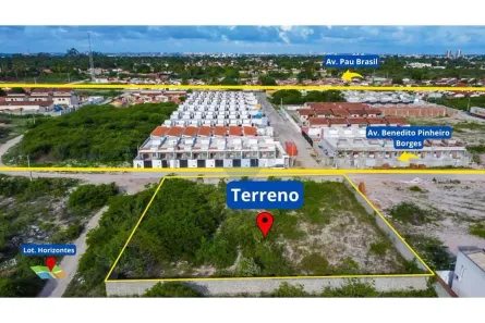 Lote/Terreno à venda, 1600m² no Loteamento Novo Horizonte, Macaíba