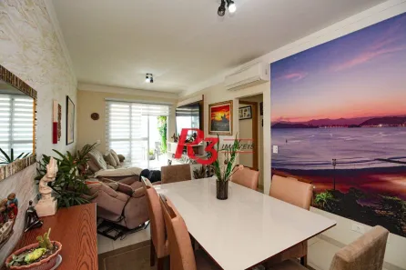 Apartamento com 3 Quartos à venda, 135m² no Gonzaga, Santos