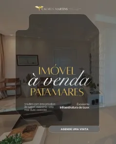 Apartamento com 3 Quartos à venda, 134m² no Patamares, Salvador