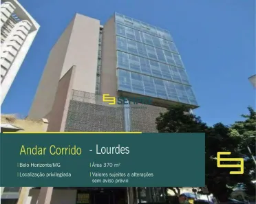 Imóvel Comercial para alugar, 370m² no Lourdes, Belo Horizonte