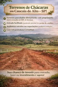 Lote/Terreno à venda, 500m² no Altos de Caucaia (Caucaia do Alto), Cotia