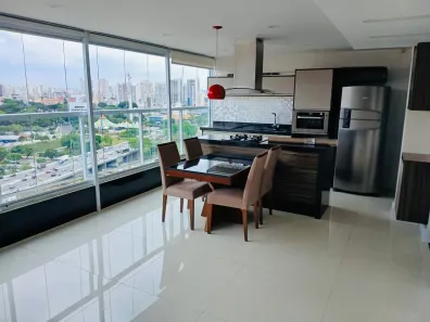 Apartamento com 1 Quarto para alugar, 62m² no Tatuapé, São Paulo