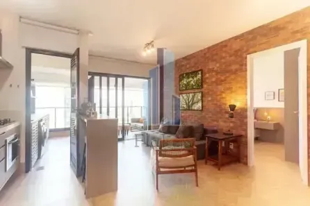 Apartamento com 1 Quarto à venda, 54m² no Itaim Bibi, São Paulo