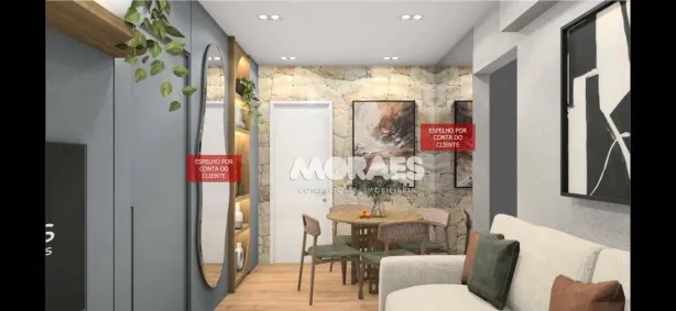 Apartamento com 2 Quartos para alugar, 59m² no Vila Aviação, Bauru