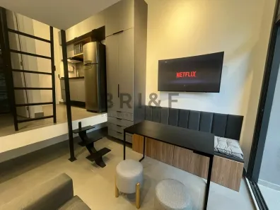 Apartamento com 1 Quarto à venda, 25m² no Santo Amaro, São Paulo