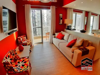 Apartamento com 4 Quartos para venda ou aluguel, 140m² no Enseada, Guarujá