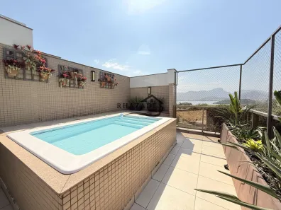 Cobertura com 4 Quartos à venda, 350m² no Piratininga, Niterói