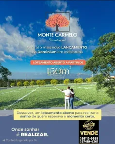 Lote/Terreno à venda, 150m² no Parque Campo Bonito, Indaiatuba