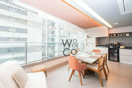 Apartamento com 3 Quartos à venda, 131m² no Cidade Monções, São Paulo