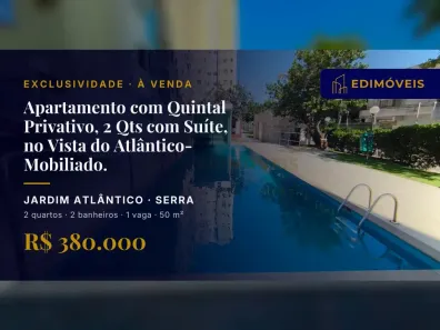 Apartamento com 2 Quartos à venda, 50m² no Jardim Atlântico, Serra