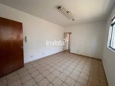Sala Comercial para alugar, 78m² no Ponta da Praia, Santos