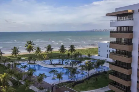 Apartamento com 3 Quartos para alugar, 107m² no Ponta de Campina, Cabedelo