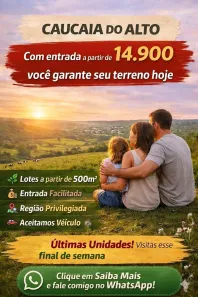Lote/Terreno à venda, 500m² no Centro (Caucaia do Alto), Cotia