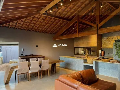Casa de Condomínio com 4 Quartos à venda, 440m² no Residencial Mário de Almeida Franco, Uberaba