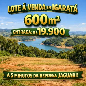 Lote/Terreno à venda, 600m² no Centro, Igaratá