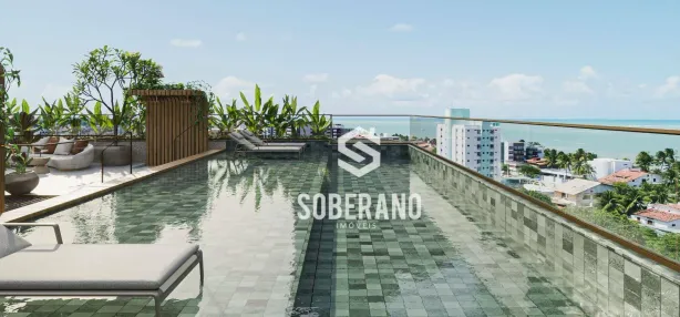 Apartamento com 3 Quartos à venda, 104m² no Areia Dourada, Cabedelo