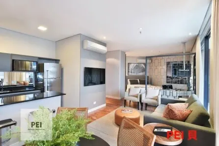 Apartamento com 1 Quarto para alugar, 65m² no Vila Olímpia, São Paulo