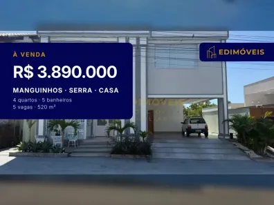 Casa com 4 Quartos à venda, 520m² no Manguinhos, Serra