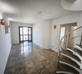 Cobertura com 2 Quartos para alugar, 150m² no Ponta da Praia, Santos