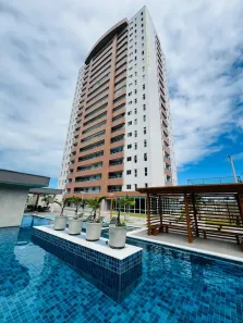 Apartamento com 3 Quartos para alugar, 78m² no Centro, Eusébio