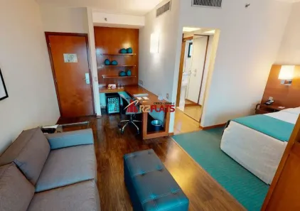 Flat com 1 Quarto à venda, 30m² no Cidade Monções, São Paulo