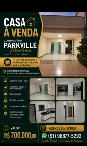 Casa de Condomínio com 3 Quartos à venda, 200m² no Parque Guajará (Icoaraci), Belém