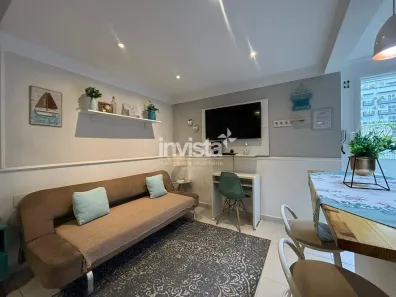 Kitnet para alugar, 30m² no Aparecida, Santos