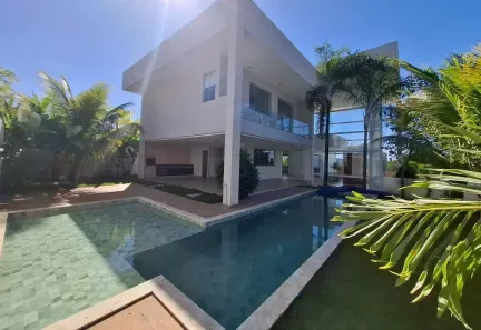 Casa de Condomínio com 3 Quartos para venda ou aluguel, 445m² no Alphaville Flamboyant Residencial Araguaia, Goiânia