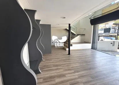 Sala Comercial para alugar, 77m² no Vila Scarpelli, Santo André
