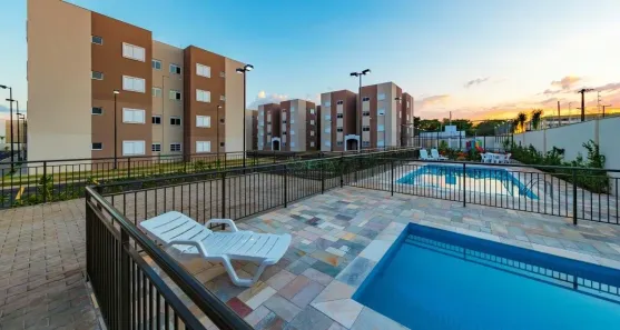 Apartamento com 2 Quartos à venda, 44m² no Jardim Santo Amaro, Cambé