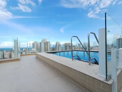 Apartamento com 1 Quarto para alugar, 37m² no Boqueirão, Praia Grande