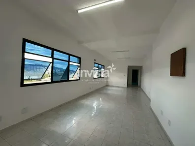 Sala Comercial para alugar, 100m² no Vila Mathias, Santos