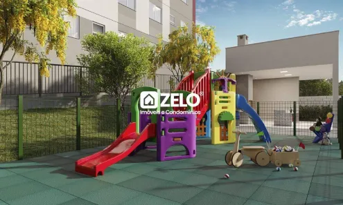 Apartamento com 2 Quartos à venda, 41m² no Residencial Parque das Cores, Campinas