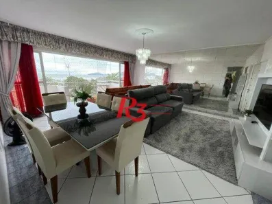 Apartamento com 3 Quartos à venda, 163m² no Gonzaga, Santos