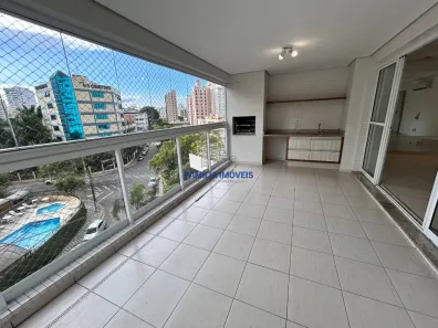 Apartamento com 3 Quartos para alugar, 132m² no Ponta da Praia, Santos