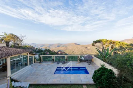 Casa de Condomínio com 5 Quartos à venda, 440m² no Unidade de Vizinhanças Quintas Morro do Chapéu, Nova Lima