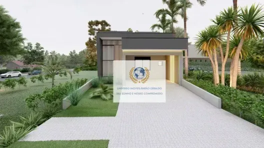 Casa de Condomínio com 3 Quartos à venda, 138m² no Vila Monte Alegre, Paulínia