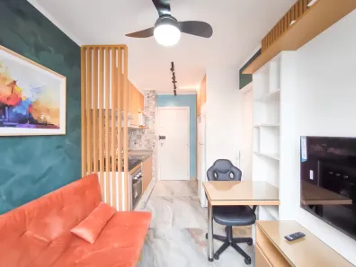 Apartamento com 1 Quarto para alugar, 24m² no Butantã, São Paulo