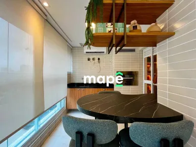 Apartamento com 3 Quartos para alugar, 117m² no Gonzaga, Santos