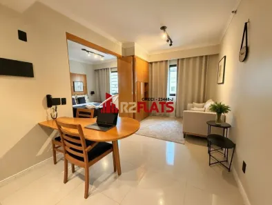 Flat com 1 Quarto para alugar, 33m² no Moema, São Paulo