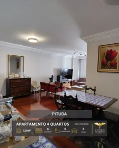 Apartamento com 4 Quartos à venda, 138m² no Pituba, Salvador