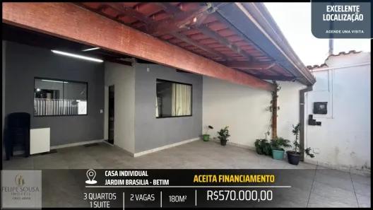 Casa com 3 Quartos à venda, 150m² no Jardim Brasília, Betim